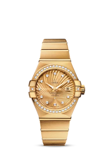 Omega - 123.55.31.20.58.001 Constellation Co-Axial 31 Yellow Gold / Diamond / Champagne Supernova