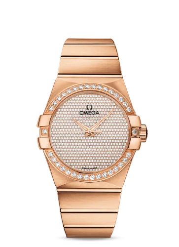 Omega - 123.55.38.20.99.004 Constellation Co-Axial 38 Red Gold / Diamond / Diamond