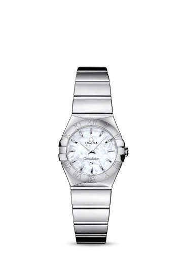 Omega - 123.10.24.60.05.002 Constellation Quartz 24 Polished Stainless Steel / MOP