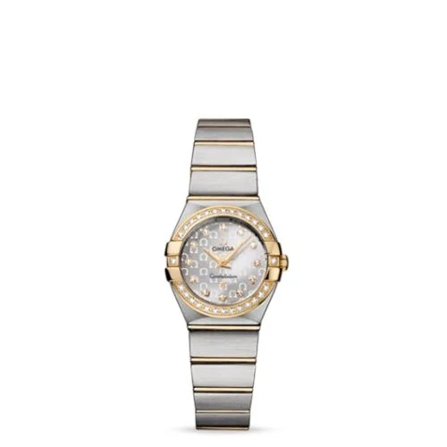 Omega - 123.25.24.60.52.002 Constellation Quartz 24 Brushed Stainless Steel / Yellow Gold / Silver Omega