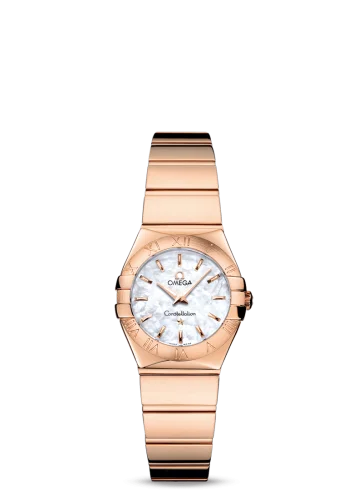 Omega - 123.50.24.60.05.003 Constellation Quartz 24 Polished Red Gold / MOP