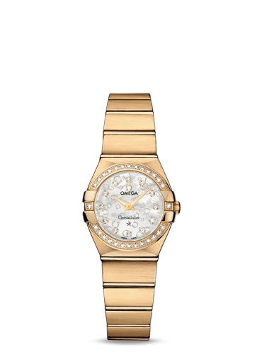 Omega - 123.55.24.60.55.016 Constellation Quartz 24 Brushed Yellow Gold / MOP Omega