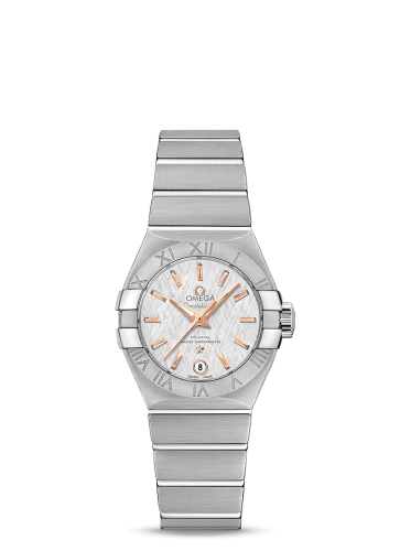 Omega Constellation Co-Axial Master Chronometer 27 Stainless Steel / Silver Silk