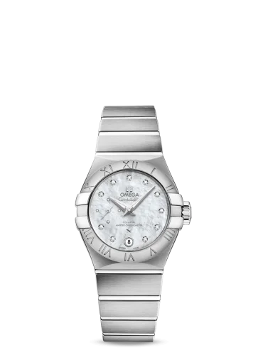 Omega Constellation Co‑Axial Master Chronometer 27 Small Seconds Stainless Steel / MOP