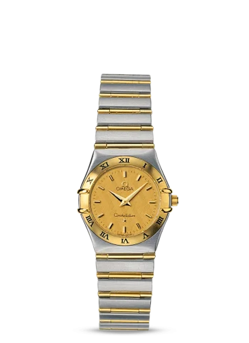 Omega - 1272.10.00 Constellation Quartz 25.5 '95 Stainless Steel / Yellow Gold / Champagne