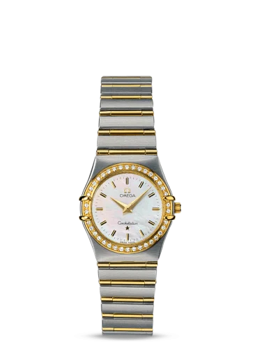 Omega - 1277.70.00 Constellation Quartz 25.5 '95 Stainless Steel / Yellow Gold / Diamond / MOP