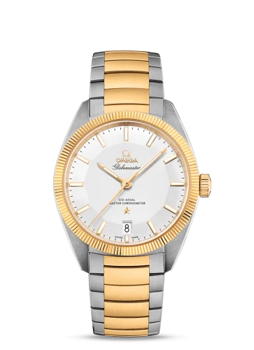 Omega - 130.20.39.21.02.001 Globemaster Stainless Steel / Yellow Gold / Silver / Bracelet