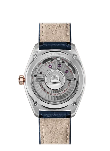 Omega Omega - 130.23.39.21.03.001 Globemaster Stainless Steel / Sedna Gold / Blue / Alligator