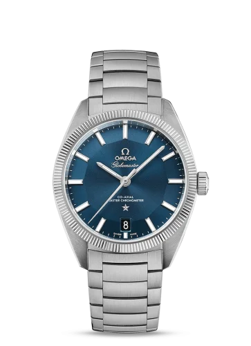 Omega - 130.30.39.21.03.001 Globemaster Stainless Steel / Blue / Bracelet