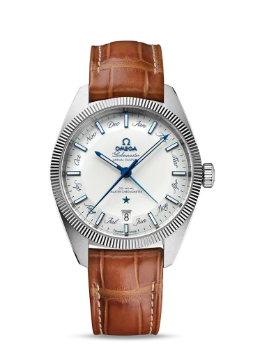 Omega Globemaster Annual Calendar Stainless Steel / White