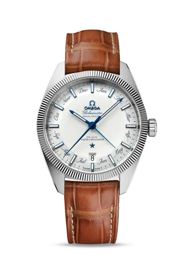 Omega Omega - 130.33.41.22.02.001 Globemaster Annual Calendar Stainless Steel / White