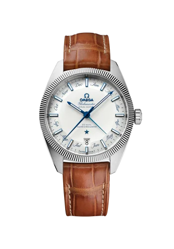 Omega Omega - 130.33.41.22.02.001 Globemaster Annual Calendar Stainless Steel / White