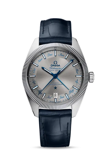 Omega Globemaster Annual Calendar Stainless Steel / Silver