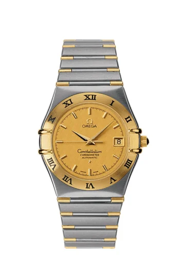 Omega - 1302.30.00 Constellation Automatic 35.5 Stainless Steel / Yellow Gold / Silver