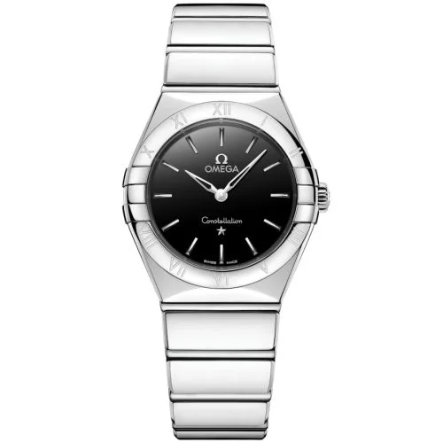 Omega - 131.10.28.60.01.001 Constellation 28 Quartz Stainless Steel / Black