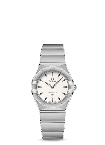 Omega - 131.10.28.60.02.001 Constellation Manhattan 28 Quartz Stainless Steel / Silver