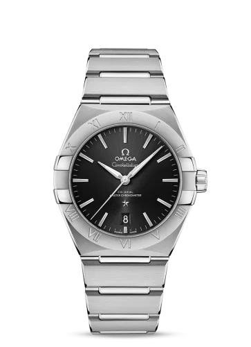 Omega - 131.10.39.20.01.001 Constellation Master Chronometer 39 Stainless Steel / Black / Bracelet