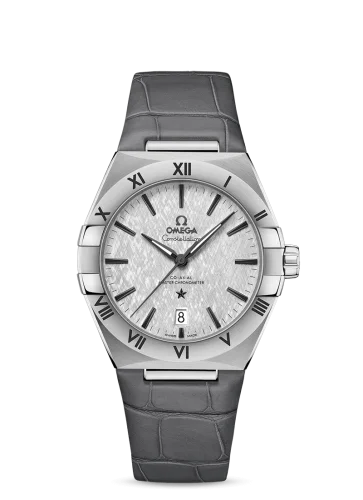 Omega - 131.13.39.20.06.001 Constellation Master Chronometer 39 Stainless Steel / Silver / Alligator