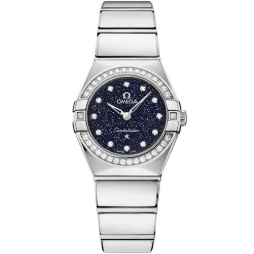 Omega - 131.15.25.60.53.002 Constellation 25 Quartz Stainless Steel - Diamond / Aventurine