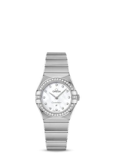 Omega - 131.15.25.60.55.001 Constellation Manhattan 25 Quartz Stainless Steel / MOP / Diamond