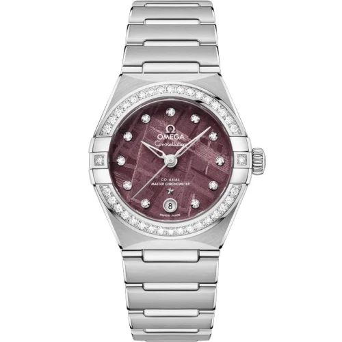 Omega Omega - 131.15.29.20.99.001 Constellation Manhattan 29 Co-Axial Master Chronometer Stainless Steel - Diamond / Purple Meteorite