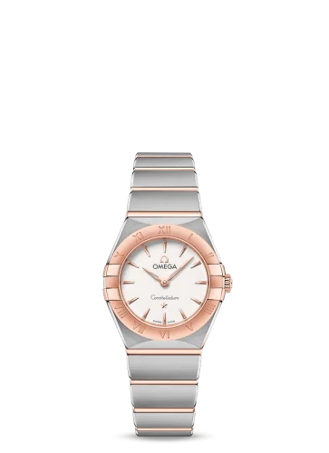 Omega - 131.20.25.60.02.001 Constellation Manhattan 25 Quartz Stainless Steel / Sedna Gold / Silver