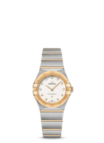 Omega - 131.20.25.60.52.002 Constellation Manhattan 25 Quartz Stainless Steel / Yellow Gold / Silver Diamond