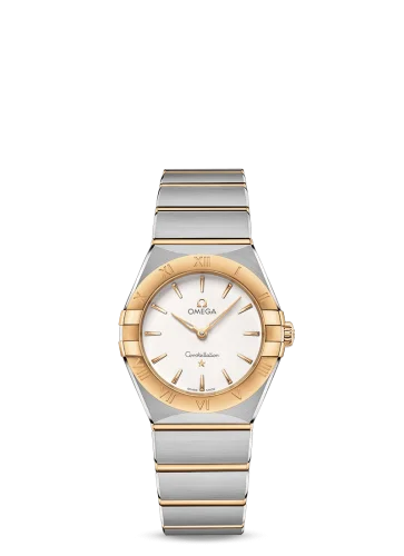 Omega - 131.20.28.60.02.002 Constellation Manhattan 28 Quartz Stainless Steel / Yellow Gold / Silver