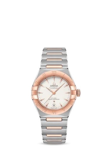 Omega Omega - 131.20.29.20.02.001 Constellation Manhattan 29 Co-Axial Master Chronometer Stainless Steel / Sedna Gold / Silver