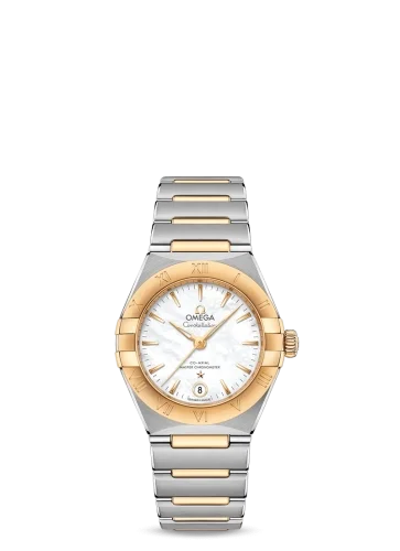 Omega Omega - 131.20.29.20.05.002 Constellation Manhattan 29 Co-Axial Master Chronometer Stainless Steel / Yellow Gold / MOP