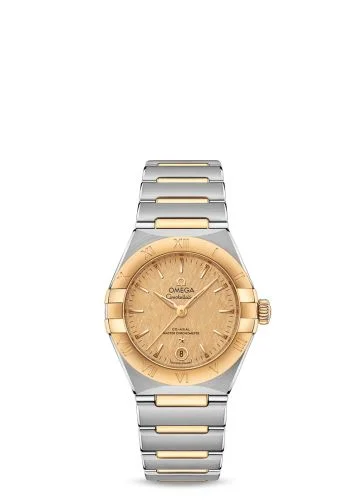 Omega Constellation Manhattan 29 Co-Axial Master Chronometer Stainless Steel / Yellow Gold / Champagne Silk