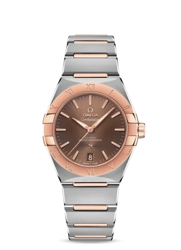 Omega - 131.20.36.20.13.001 Constellation Master Chronometer 36 Stainless Steel / Sedna / Brown / Bracelet