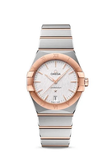 Omega Omega - 131.20.36.60.02.001 Constellation Quartz 36 Stainless Steel / Sedna Gold / Silver / Bracelet