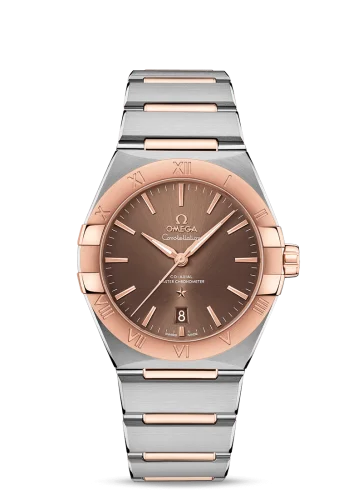 Omega - 131.20.39.20.13.001 Constellation Master Chronometer 39 Stainless Steel / Sedna / Brown / Bracelet