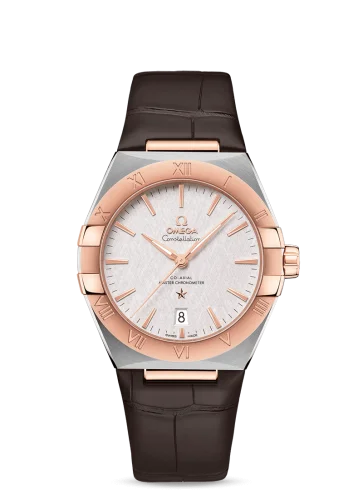 Omega - 131.23.39.20.02.001 Constellation Master Chronometer 39 Stainless Steel / Sedna / Silver / Alligator