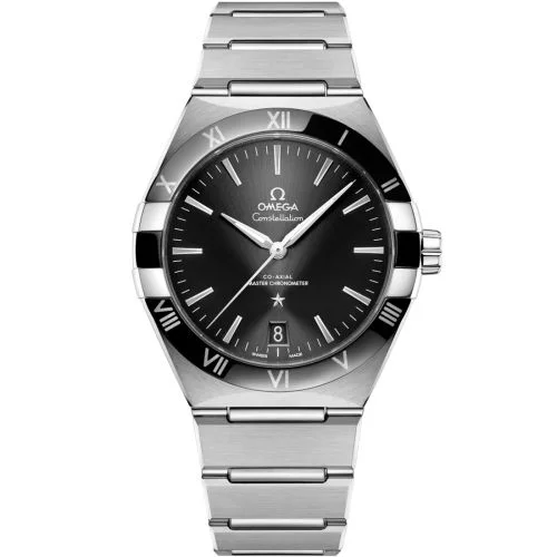 Omega - 131.30.41.21.01.001 Constellation Master Chronometer 41 Stainless Steel - Ceramic /  Black