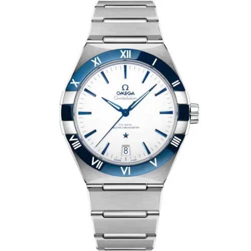 Omega - 131.30.41.21.04.001 Constellation Master Chronometer 41 Stainless Steel - Ceramic /  White