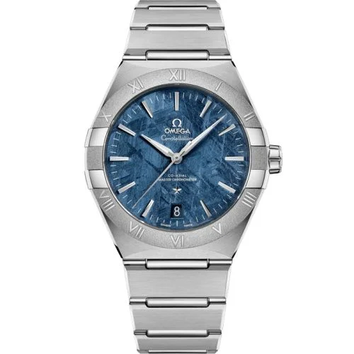 Omega - 131.30.41.21.99.003 Constellation Master Chronometer 41 Stainless Steel / Blue Meteorite