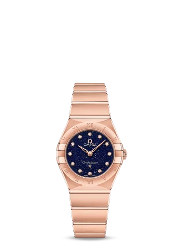 Omega - 131.50.25.60.53.002 Constellation Manhattan 25 Quartz Sedna Gold / Aventurine
