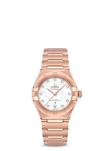 Omega - 131.50.29.20.55.001 Constellation Manhattan 29 Co-Axial Master Chronometer Sedna Gold / MOP