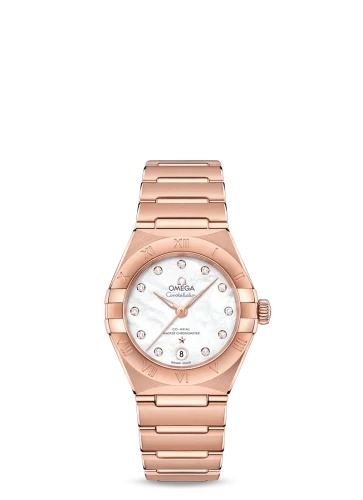 Omega Omega - 131.50.29.20.55.001 Constellation Manhattan 29 Co-Axial Master Chronometer Sedna Gold / MOP