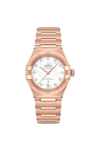 Omega Omega - 131.50.29.20.55.001 Constellation Manhattan 29 Co-Axial Master Chronometer Sedna Gold / MOP