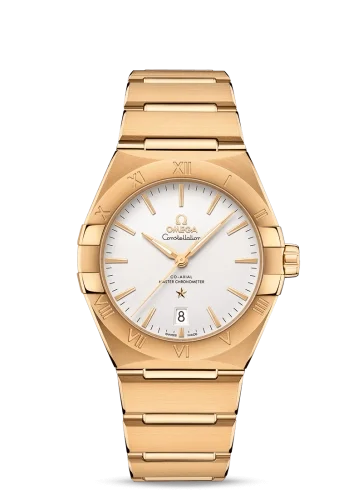 Omega Omega - 131.50.39.20.02.002 Constellation Master Chronometer 39 Yellow Gold / Silver / Bracelet