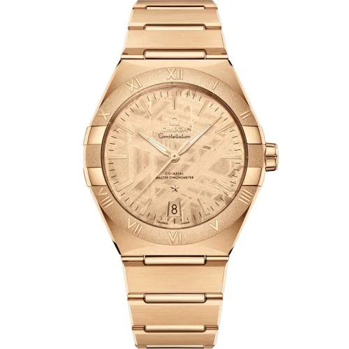 Omega - 131.50.41.21.99.001 Constellation Master Chronometer 41 Moonshine Gold / Champagne Meteorite
