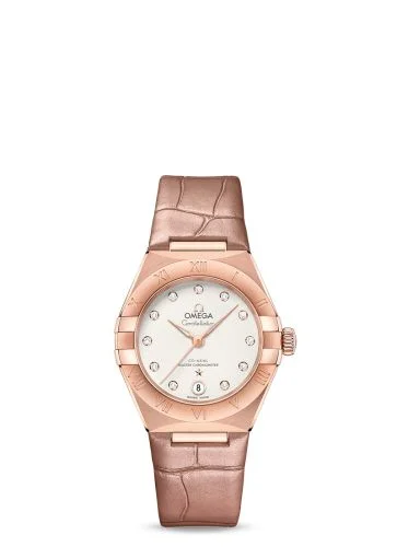 Omega - 131.53.29.20.52.002 Constellation Manhattan 29 Co-Axial Master Chronometer Sedna Gold / Silver - Diamond