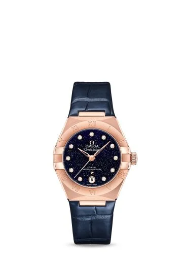 Omega - 131.53.29.20.53.003 Constellation Manhattan 29 Co-Axial Master Chronometer Sedna Gold / Aventurine