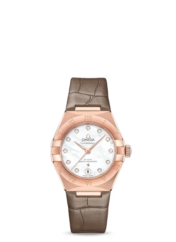 Omega Omega - 131.53.29.20.55.002 Constellation Manhattan 29 Co-Axial Master Chronometer Sedna Gold / MOP