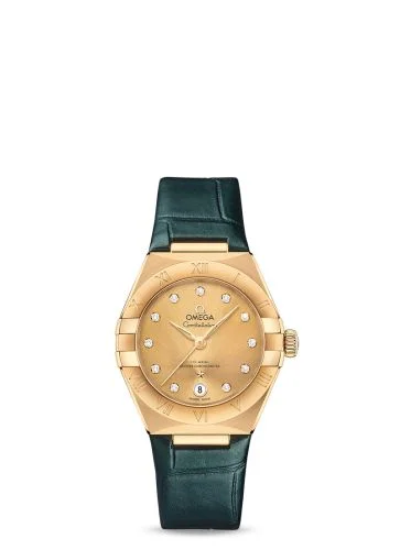 Omega - 131.53.29.20.58.001 Constellation Manhattan 29 Co-Axial Master Chronometer Yellow Gold / Champagne - Diamond