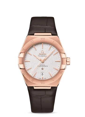 Omega Omega - 131.53.39.20.02.001 Constellation Master Chronometer 39 Sedna / Silver / Alligator