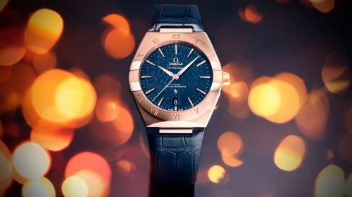 Omega Omega - 131.53.39.20.03.001 Constellation Master Chronometer 39 Sedna / Blue / Alligator